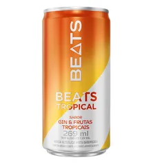 Drink Pronto Beats Gin e Frutas Tropicais Lata 269ml