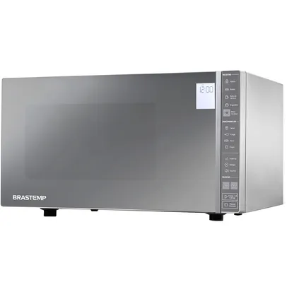 [CARTÃO SHOPTIME] Micro-ondas Brastemp BMS45 32 Litros Espelhado