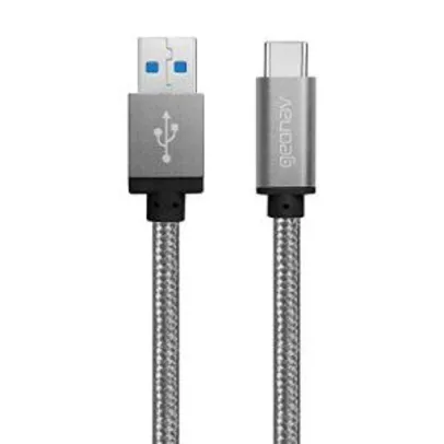 Cabo USB-C para USB 3.1, velocidade de 5Gbps