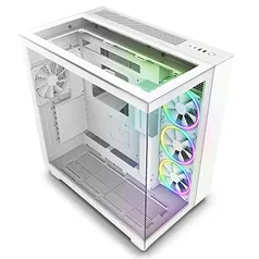 GABINETE GAMER NZXT H9 ELITE BRANCO COM FAN MODELO CM-H91EW-01