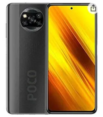 Smartphone Poco X3-64GB - 6GB - 64MP - Shadow Gray R$1649