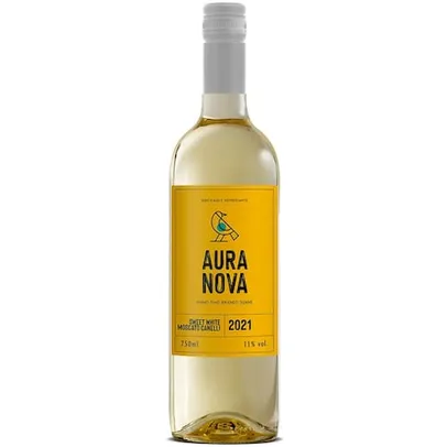 Vinho Branco Suave Aura Nova Sweet White Moscato Canelli 750 ml