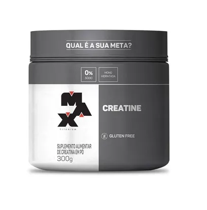 Foto do produto Creatina 100% Pura 300g Max Titanium