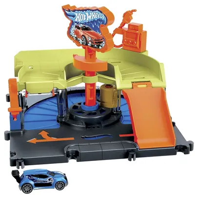 Pista Hot Wheels Lava-Rápido da Cidade