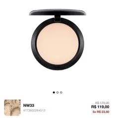 Base studio fix da MAC vários tons R$119