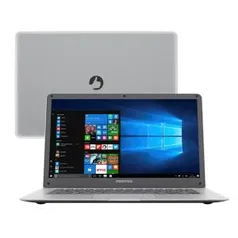 Notebook Positivo Stilo One XC3550 Intel Atom Quad Core 2GB 32GB Tela LCD 14" Windows 10 