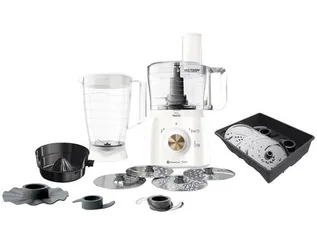 Multiprocessador de Alimentos + Liquidificador Philips Walita - Branco - Viva Collection RI7636 - 750W | R$398