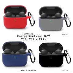 Case de Proteção Fone de Ouvido Qcy T10 T11 | R$30