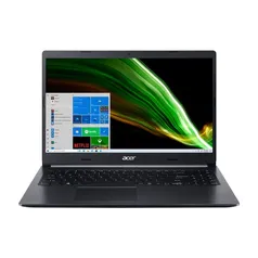 Notebook Acer Aspire 5 A515-54-55L0 Intel Core i5 10ª Gen Windows 10 Home 8GB 256GB SSD 15,6' FHD