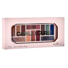 Paleta De Sombras Vult Camila Loures 12 tons