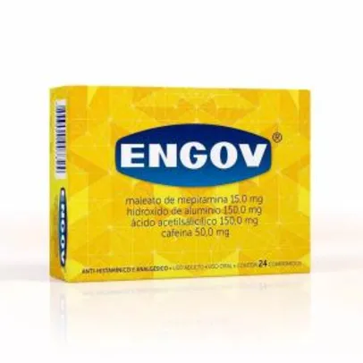 Engov Com 24 Comprimidos - R$ 15,34