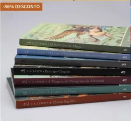 Coleção Completa As Crônicas de Nárnia | 7 Livros | C. S. Lewis | R$42