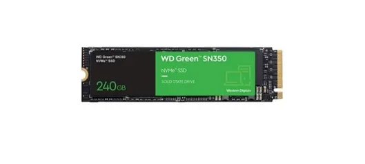 SSD WD Green PC SN350 240GB, PCIe, NVMe