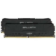 Memória Crucial Ballistix Sport LT, 16 GB (2X8),2666MHz, DDR4, CL16, Preta - R$610