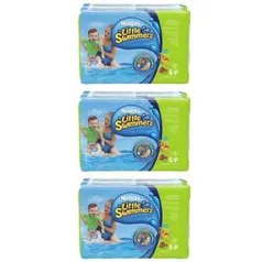 Huggies Little Swimmers Fralda Infantil P/ Piscina P C/12 (kit C/03) - FG Prime