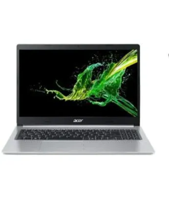 [R$3824 com Ame] Acer Aspire 5 A515-54G-59C0 Intel Core I5 8GB 512GB SSD NVIDIA MX250 15,6' W10 - R$4499
