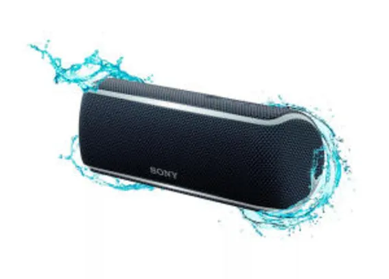 Caixa de som sem fios SRS-XB21, com Extra Bass, Iluminação, efeitos sonoros, com design ultraleve a prova d'água e poeira por R$ 300