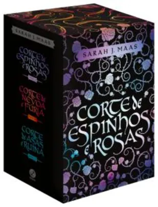Box - Corte De Espinhos e Rosas - Sarah J. Maas - 3 Volumes - R$47