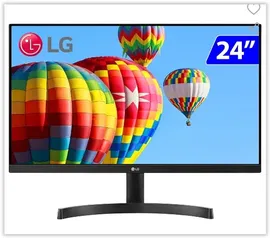 Monitor Gamer LG LED 24" IPS Full HD HDMI 75Hz 1ms 24ML600M