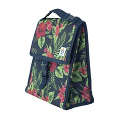 BOLSA TÉRMICA CONGELÁVEL LANCHEIRA FLORAL - OIKOS