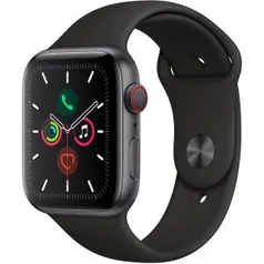 Apple Watch Series 5 GPS - 40 mm - Alumínio Cinza Espacial - Pulseira Esportiva Fecho Clássico R$2899