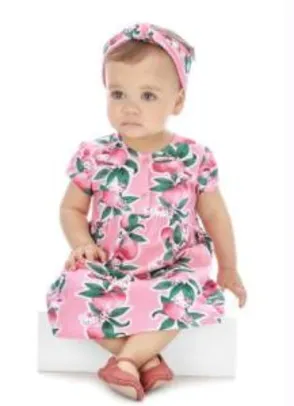 Saindo por R$ 25: Vestido Infantil Rosa Hello Kitty R$25 | Pelando