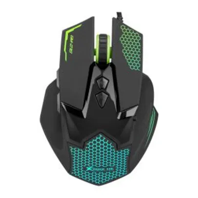 Mouse Gamer Xtrike Me GM-216, 3600DPI, 7 Botões, Black | R$50