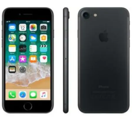 iPhone 7 Preto Matte 32GB | R$1.899