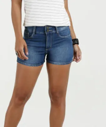 Short Feminino Jeans Cintura Média Marisa | R$28