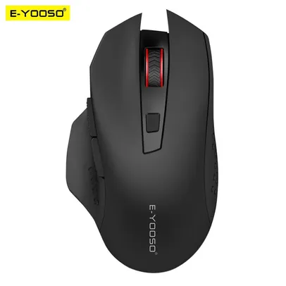 (Novo usuário/Taxa inclusa) Mouse E-YOOSO wireless com 2 botões laterais 