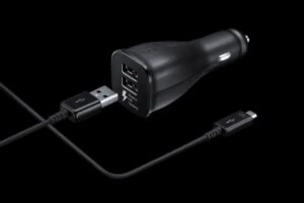 Samsung Carregador Veicular - Fast Charge Dual (EP-LN920BBSGBR)