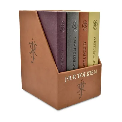 Box Pocket Luxo De O Senhor Dos Anéis + O Hobbit | R$128