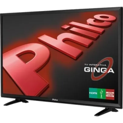[Shoptime] TV LED 39" Philco PH39E31DG HD com Conversor Digital 2 HDMI 1 USB 60Hz