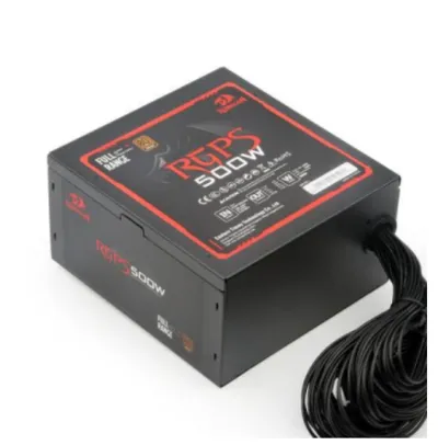 Fonte Redragon RGPS 500W, 80 Plus Bronze, PFC Ativo