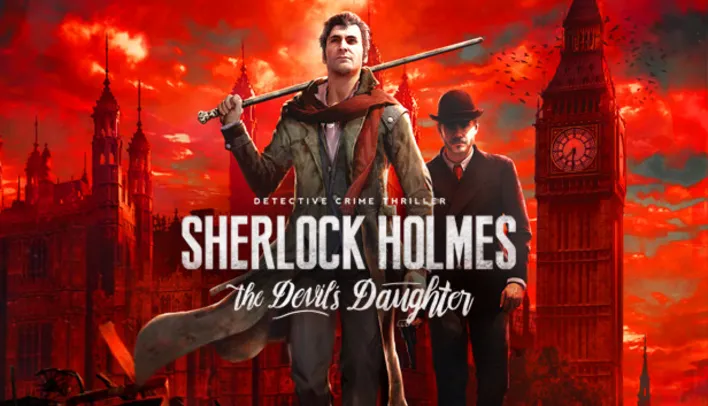 [Steam] Sherlock Holmes: The Devil's Daughter | R$9,09