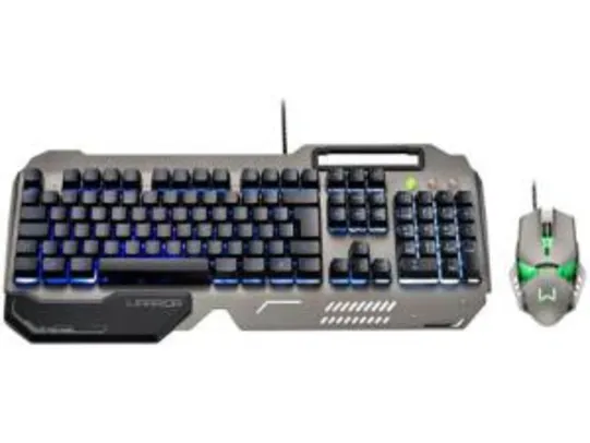 Kit Teclado e Mouse Gamer - Warrior Ragnar Keon