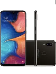 Smartphone Samsung Galaxy A20 32GB Dual Chip Android 9.0 Tela 6.4" Octa-Core 4G Câmera Dupla 13MP + 5MP - Preto