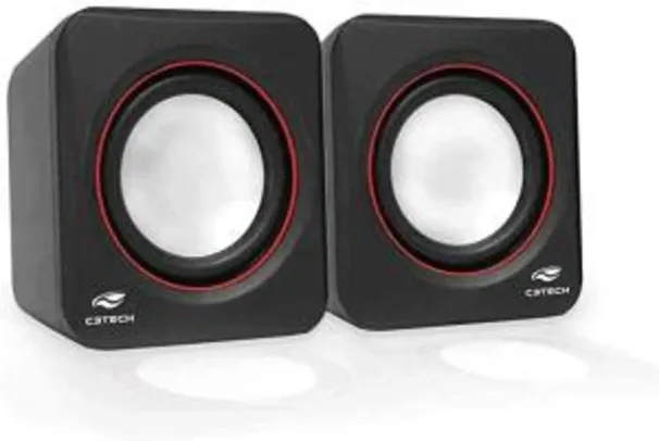[Prime] | C3TECH SP-301 Speaker 2.0 Altos-Falantes para Computador | Preto R$ 29