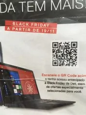 Esquenta Black Friday na Dell