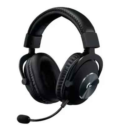 Headset Gamer Logitech G PRO com Drivers PRO-G 50mm, Som Stereo, Design Confortável e Durável, USB, 