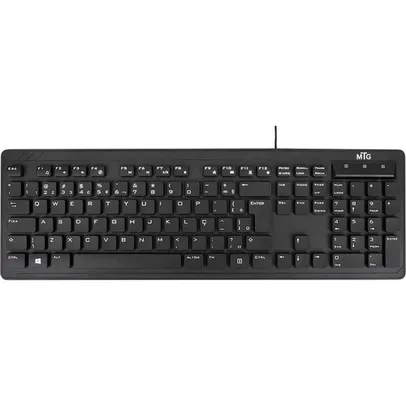 [AME SC 5,50] Teclado Com Fio Targus Mtg Ergonomico Softtouch - Preto Fosco