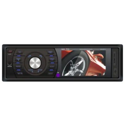 Som Automotivo Go To M520DTV - TV Digital 3", Aux, USB, SD - R$280
