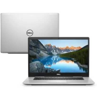 [R$ 2803,30 com AME] Dell Inspiron Ultrafino i15-7580-M10S Ci5 8GB 1TB Placa de Vídeo MX150