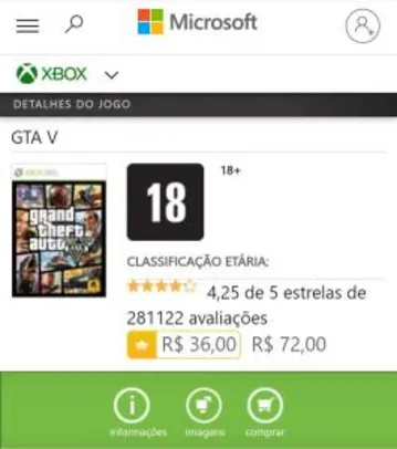 GTA 5 Xbox 360 - Xbox Live Gold