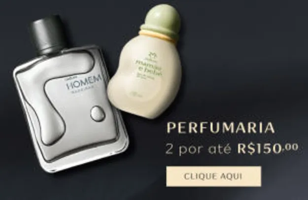 Perfumaria Natura 2 por até R$150