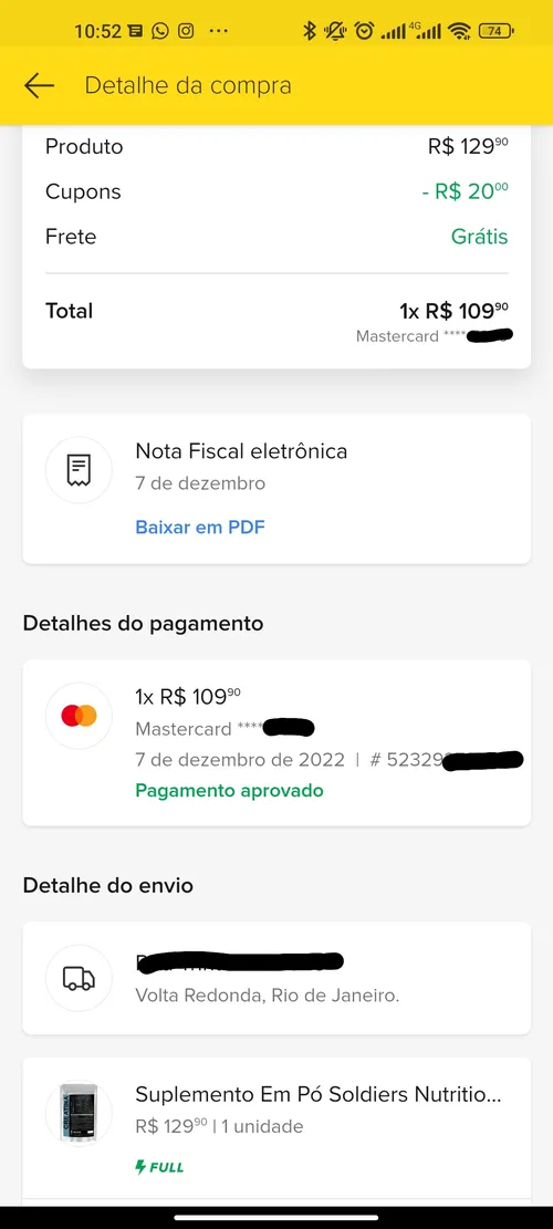 Imagen na descrição da promoção