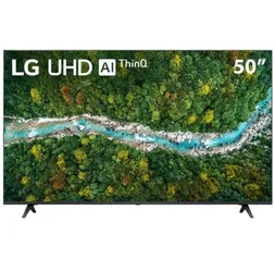 Smart TV 50" LG 4K UHD 50UP7750 WiFi, Bluetooth, HDR, Inteligência Art