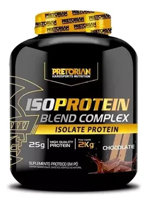 Whey Protein Isolado Iso Blend Complex 2kg Pretorian Sabor Chocolate