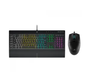 Combo Gamer Corsair Teclado e Mouse, K55 RGB PRO e Katar PRO, CH-9226965-BR