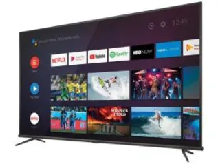 Smart TV 4K LED 50” TCL 50P8M Android | R$1.890